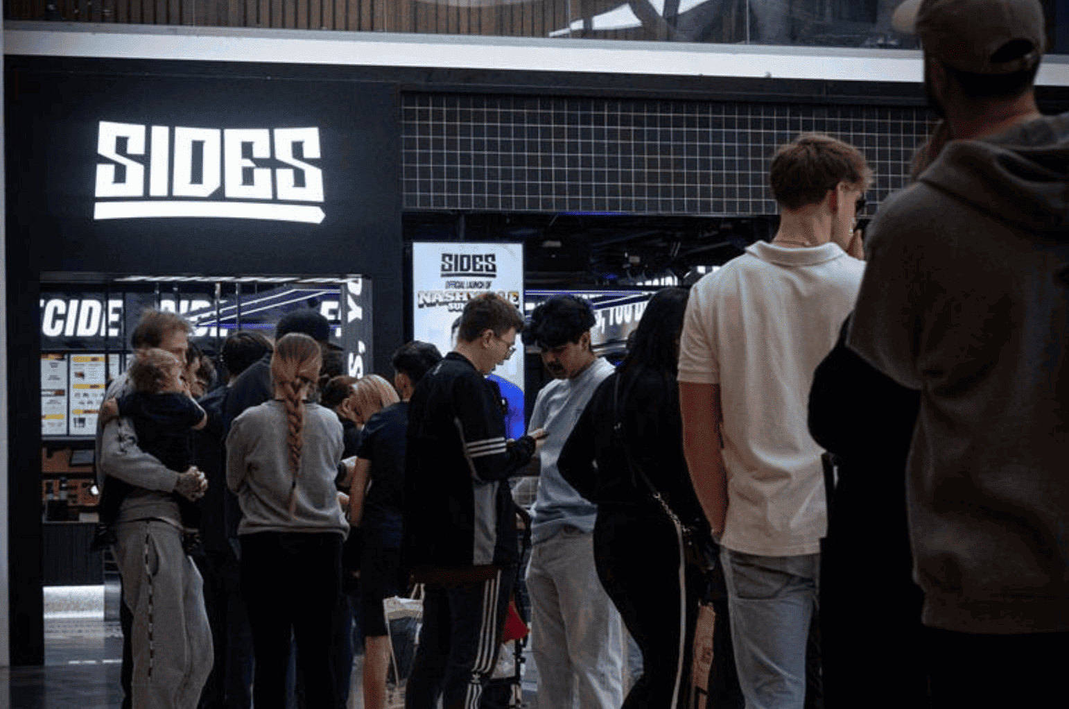 Sides queue